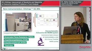 GC-Orbitrap: Improvement of Sensitivity,Selectivity to Overcome Analytical Problems in Food Analysis