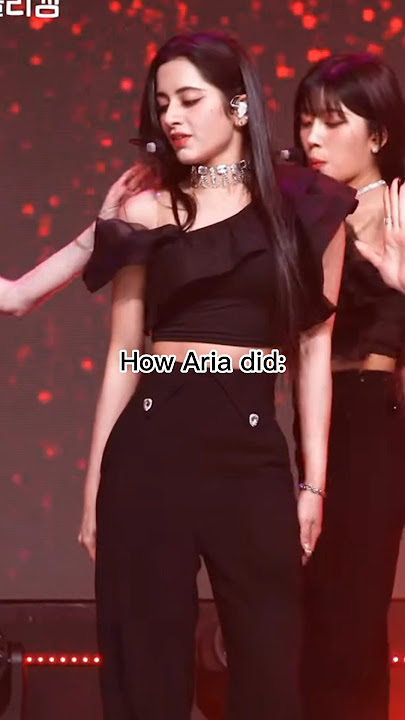 Hannah doing Aria's steps😂 #aria #hannah #xin#nodoubt #kpop #kpopedit #funny #kpopfunnymoments