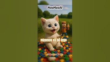 Meomeo và bộ lego #meow #cat #brainrot #catai #meocon #MeoMeoAI #meoai #ai
