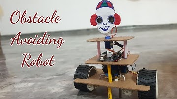 Obstacle avoiding robot  | Inspire award project