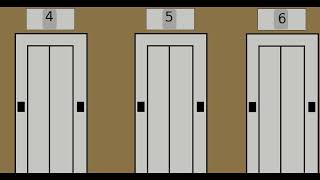 Animated: ThyssenKrupp D.S.C. (Destination Dispatch) Traction Elevators, 13335 Derry Road W, CC