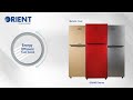 Orient Inverter Refrigrator Grand Series Energy Efficient