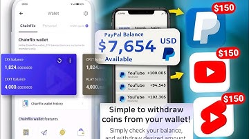 Automatic earn $30 from YouTube playlist | make money online with Chainflix