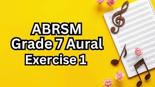 Grade 7 Aural exercises | ABRSM | All parts (Ex. 1) News