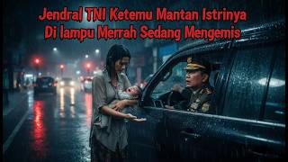 Indonesian Military General Meets His Exwife At A Traffic Light Begging