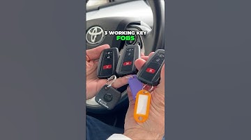 Toyota Prius DIY Key Fob Programming