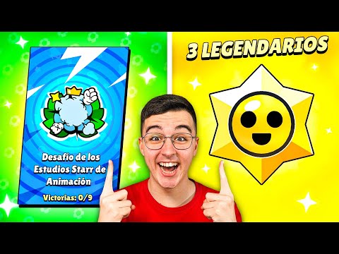 COMPLETO el NUEVO DESAFIO y ABRO *3 DROPS LEGENDARIOS* 😱🌟 BRAWL STARS