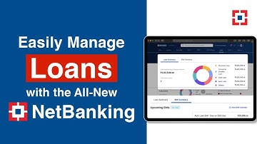 Easily Manage Your Loans Online with HDFC Bank | New NetBanking Features