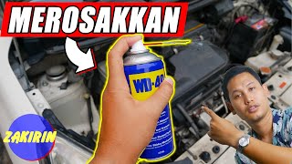 JANGAN SPRAY WD-40 DEKAT KERETA screenshot 1