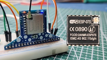 Making ESP07S Dev Board from scratch- ESP8266