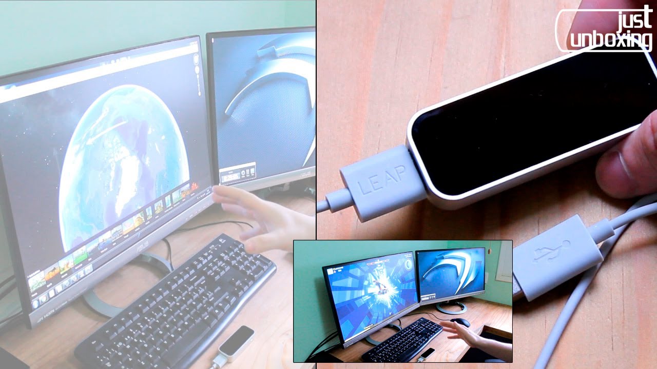 Leap Motion Controla y juega en tu PC ¡sin tocarlo!