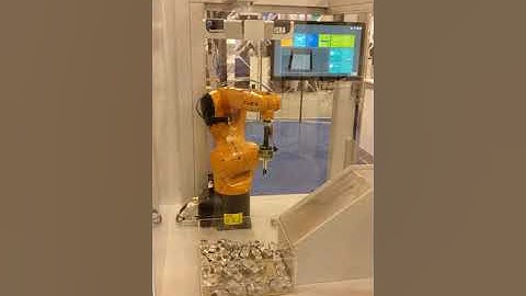 IMTS 2018 - ISRA / KUKA - PowerPick3D / KR AGILUS - 3D Bin Picking