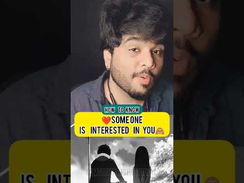 signs someone is interested in you❤️ #trending #iamsriharishofficial