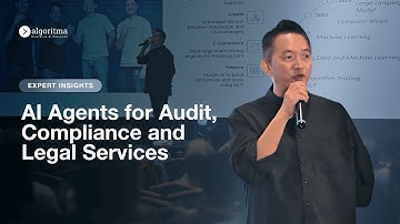 AI AGENTS FOR AUDIT, COMPLIANCE, AND LEGAL SERVICES | Agentic Finance Conference | Algoritma 2025