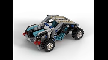 LEGO® 42133 Alternate Build - Technic Telehandler - Muscle Car