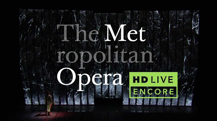 The Met: Live in HD Ring Cycle Encores