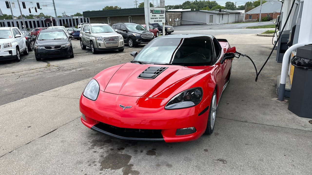 Ls3 c6 corvette with msd 2 step! Straight piped very loud!
