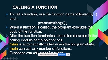 Lesson 6 - Functions