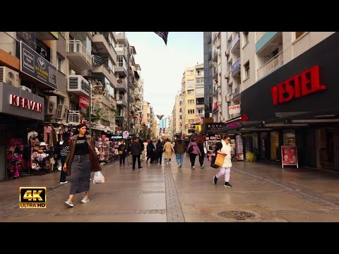 Izmir, 튀르키예 | İzmir | 해안 산책 4K