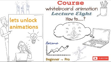 Whiteboard Animation video Kaise Banaye ? - lecture~8 || videoscribe tutorial - Aimation series 🔥