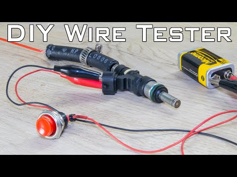 Make your DIY Fuel Injector wire tester at home/ HOW TO clean GDI injections without expensive tools