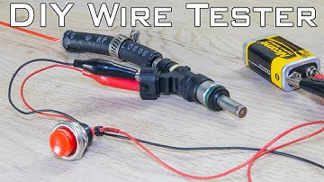 Make your DIY Fuel Injector wire tester at home/ HOW TO clean GDI injections without expensive tools