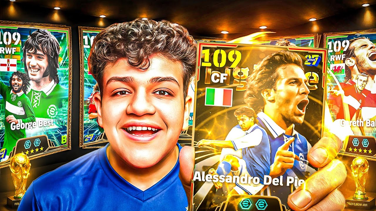 صرفت كل فلوسي على أفضل بكج في اللعبة 🤯💰 ديل بييرو وجورج بيست وجاريث بيل 🔥 eFootball 27