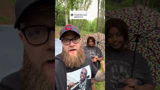 Put the pool up. Now it’s raining. Sako is not impressed. #marriedlife #couples #interracialcouple