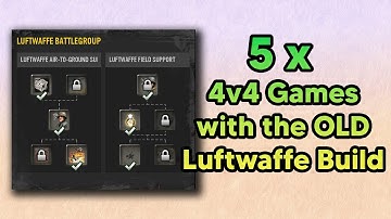 COH3 FPV 4v4 5 Luftwaffe Games with a 2.5+ year old build order