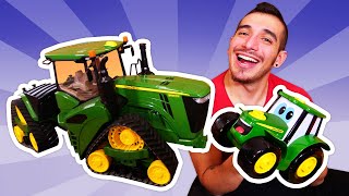 ¿Dónde está Papá de Tractor Johnny? Juguetes y Camiones en ¡Oh, se dañó!