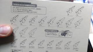 Unboxing Night by Noble plastic ocarina