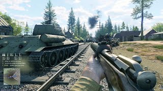 Enlisted: Seelow Heights (Armored train escort) Battle of Berlin Gameplay [1440p 60FPS]