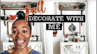 FALL COFFEE BAR DECORATE WITH ME  ( FALL 2020 )