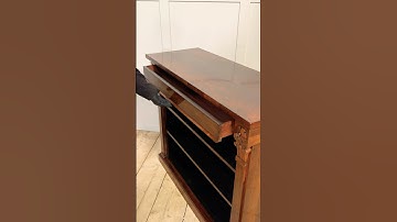 19th-century rosewood open #bookcase #19thcentury #antiquestore #shortvideo