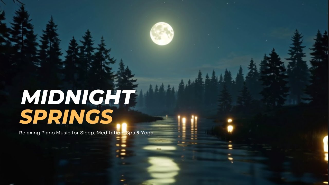 Midnight Springs for Relaxing Piano Music for Sleep, Meditation, Spa & Yoga 
