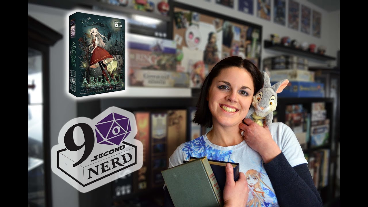 90 Second Nerd Board Game Review Argoat from Japanime Games YouTube