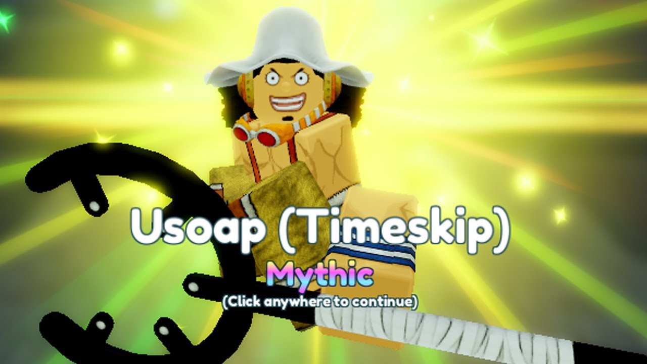 Anime Adventures Account, UNIQUE Usopp (Timeskip)