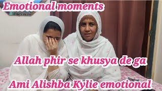 Allah phir se khusya de ga || Emotional moments || Alishba Amir daily vlog