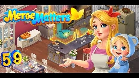 Merge Matters🥰Place a new dining table & Place chairs at the dining table😅 Part 59 level 29