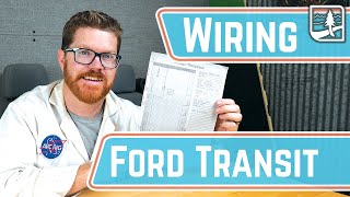 WIRING in Ford Transit | Custom Wiring Routing  Planning and Install