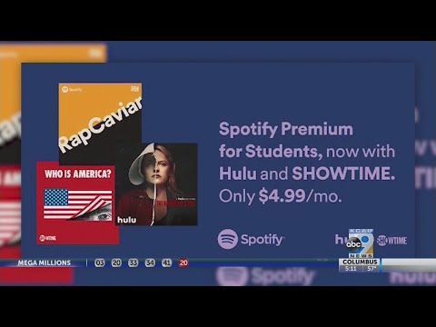 Spotify Adds Showtime For Free For College Students - 8/30/2018