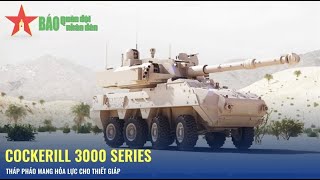 Cockerill 3000 Series - Tháp pháo mang hỏa lực cho thiết giáp - Báo QĐND