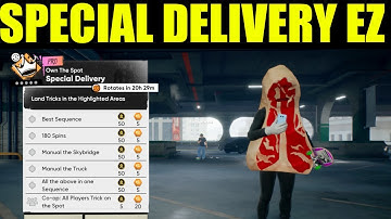 Skate 4 - special delivery goals | manual the skybridge | manual the truck | all of the above in one
