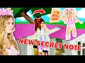 *NEW* SECRET NOTE On Top Of ABANDONED HOUSE In Brookhaven! (Roblox)