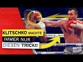 Ist WLADIMIR KLITSCHKO ein DRECKIGER Kämpfer?!!  | Kampfanalyse