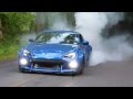 Supercharged BRZ closed course burnout