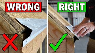How to Instal Drip Edge on a Roof pt. 1