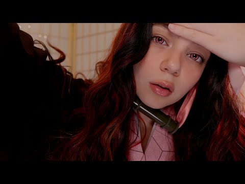 ASMR 🤕 You are under Nezuko's care 🌸 Demon Slayer Roleplay