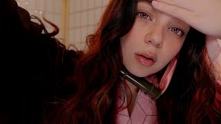 ASMR 🤕 You are under Nezuko's care 🌸 Demon Slayer Roleplay