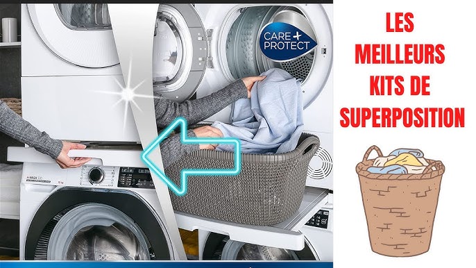 Aomni Surélévateur de machine à laver pour sèche-linge et